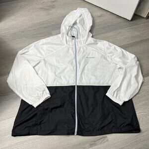 Columbia Women's Center Ridge lightweight Windbreaker XL0355-100 Size 3X